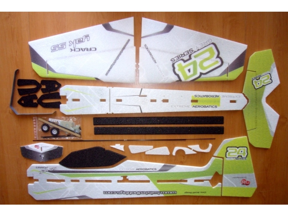 Crack Yak Big, Spw 1000mm, KIT-Version aus EPP von RC-Factory – Bild 2