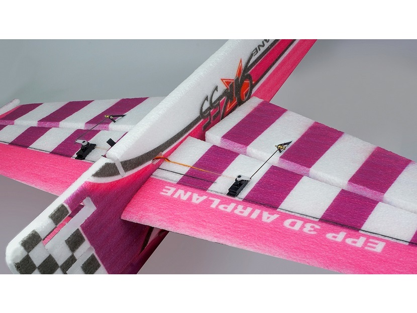 YAK55 3D, Spw 800mm, EPP Indoormodell, KIT-Version von DW-Hobby – Bild 4