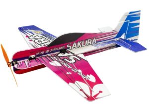 Sakura 3D, Spw 420mm, PP Foam Indoormodell, KIT-Bausatz mit Motor von DW-Hobby