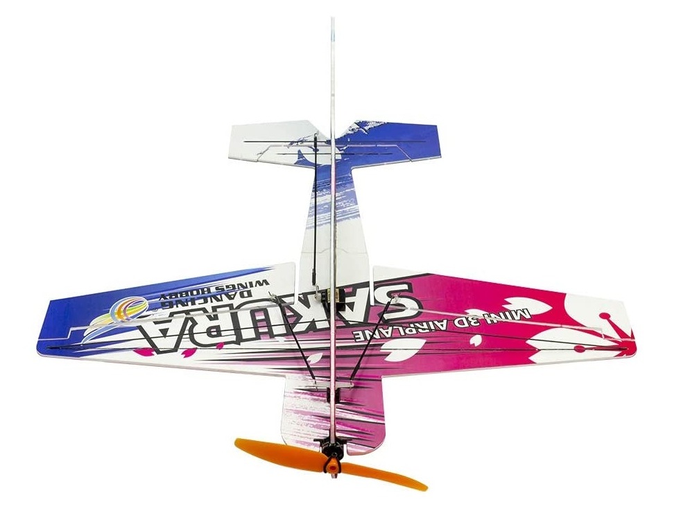Sakura 3D, Spw 420mm, PP Foam Indoormodell, KIT-Bausatz mit Motor von DW-Hobby – Bild 3