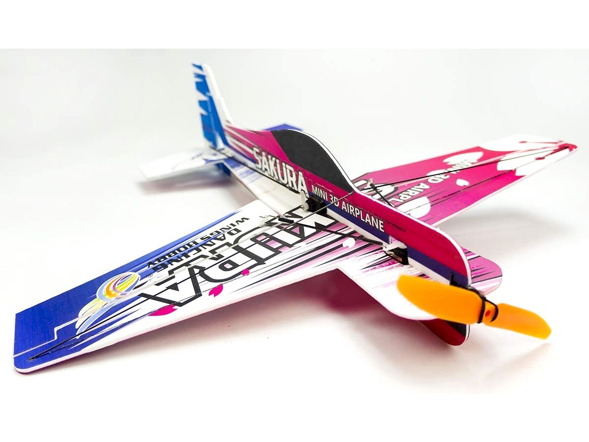 Sakura 3D, Spw 420mm, PP Foam Indoormodell, KIT-Bausatz mit Motor von DW-Hobby – Bild 4