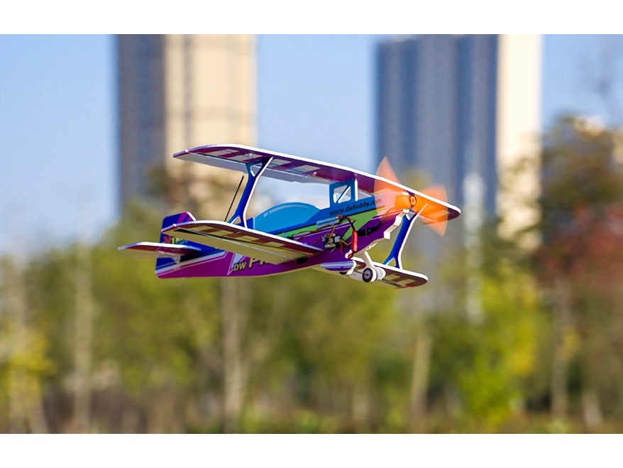 Pitts eXtreme, Spw 450mm, FrSky BNF-Bausatz aus PP Foam, DW-Hobby – Bild 3