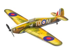 Hurricane MK.I, Spw 420mm, KIT-Bausatz mit Motor aus PP Foam, DW-Hobby