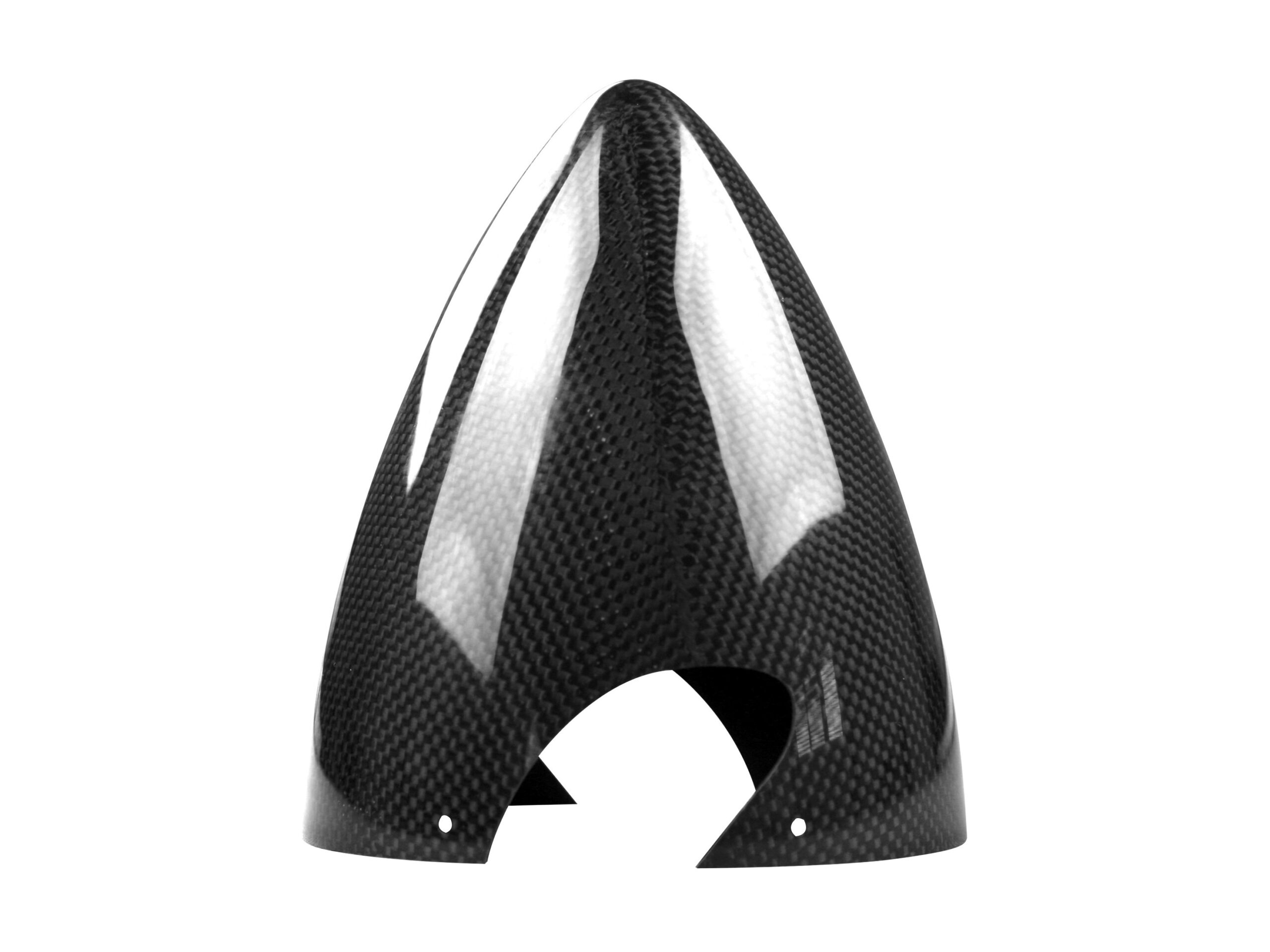 Falcon Carbon / CFK Spinner 3 Zoll / 76mm, 2-Blatt mit Alu-Bodenplatte