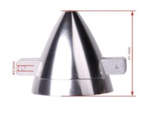 ALU-Spinner 40mm für 3.17mm Welle zu Klapp-Propeller