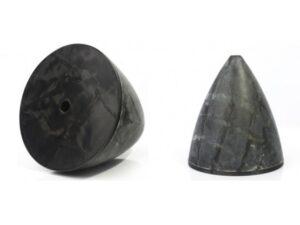 CFK / Carbon Spinner 64mm / 2.5inch ohne 3K Lackierung - für 2-Blatt-Propeller