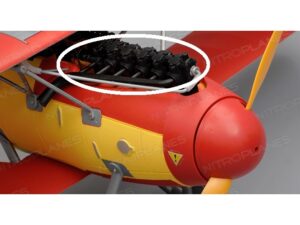 Motor-Attrappe zu Albatross von Dynam ADVa-12