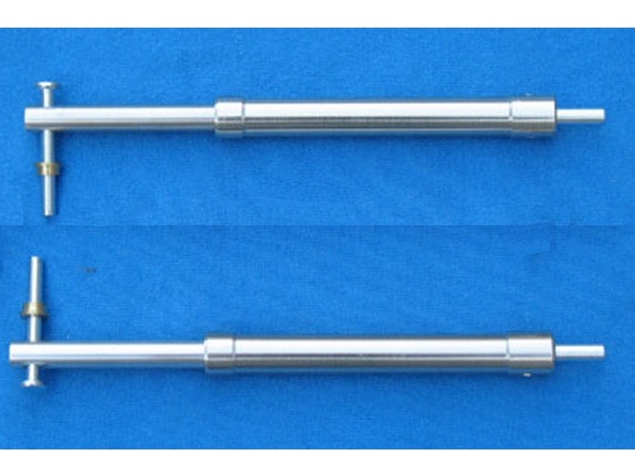 Hauptfahrwerk gefedert, Länge 130mm, 120er Klasse