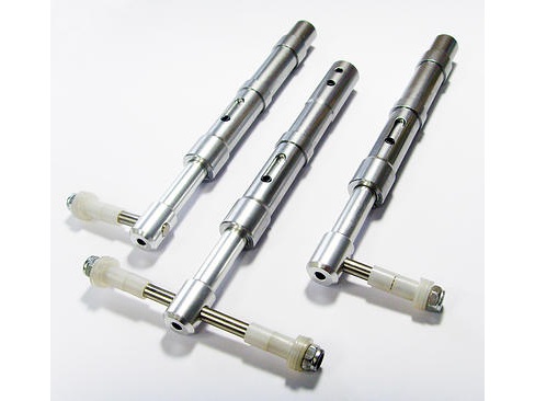 Fahrwerksbeine gefedert, 3-Bein, 12.4cm Klasse >120er