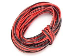 hochflexibles Silikonkabel 20AWG - 2 Pin - per Meter