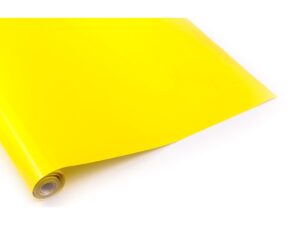 Bügelfolie / Bespannfolie - GELB - 60 x 200 cm