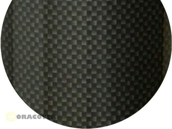 Oracover Bügelfolie / Modellbaufolie, carbon - 421-071-002 - 60x200cm