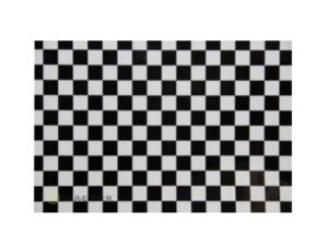 Oracover Bügelfolie / Modellbaufolie, FUN 4 - weiss schwarz - 44-010-071-002 - 60x200cm