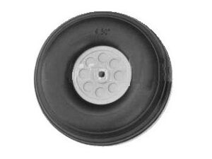 Rad PU 63.5 x 24mm / 2.50in, 4mm Radnabe - 1 Stück