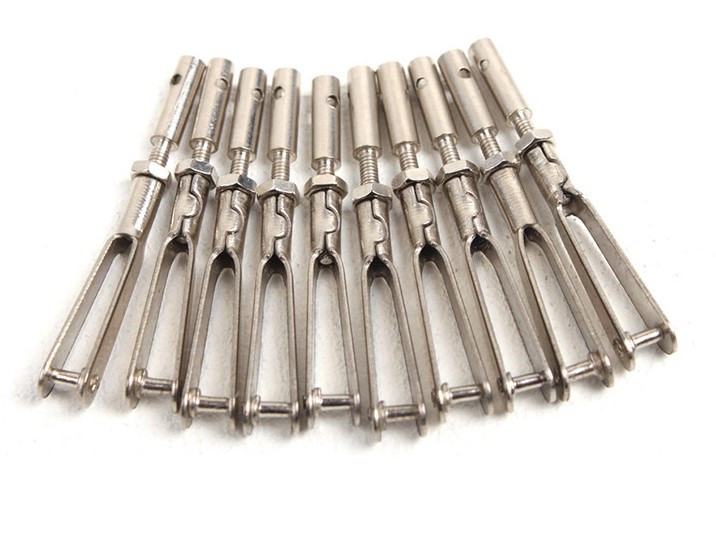 Löthülse mit Gabelkopf M2 - Set a 10 Stück – Bild 2
