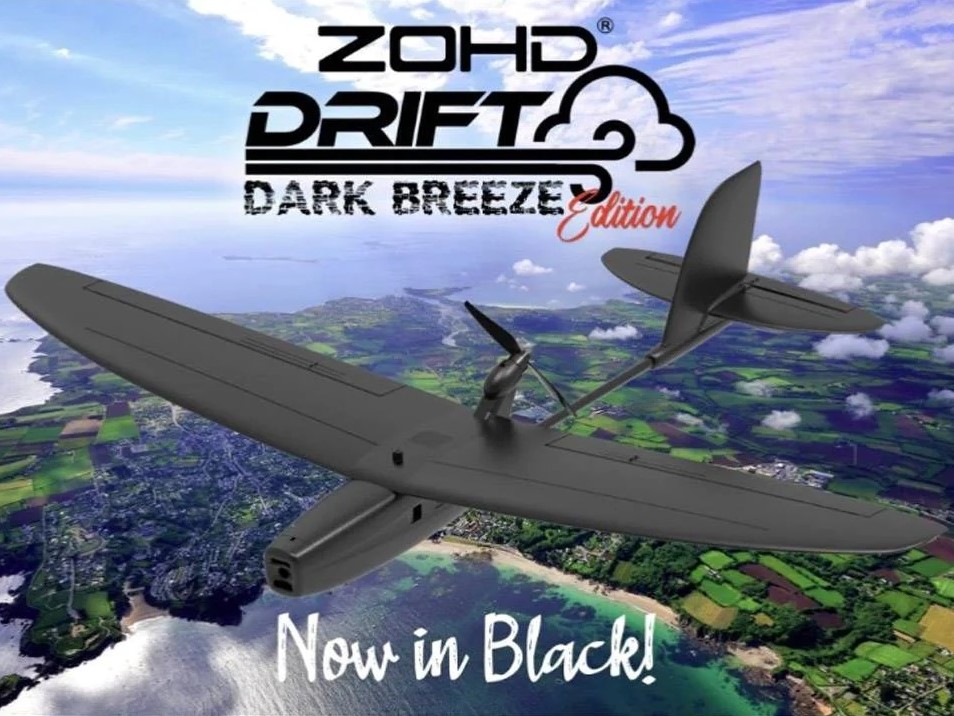 SonicModell - ZOHD Drift Dark Breeze - FPV Segler, Spw 877mm, PNP-Bausatz – Bild 5