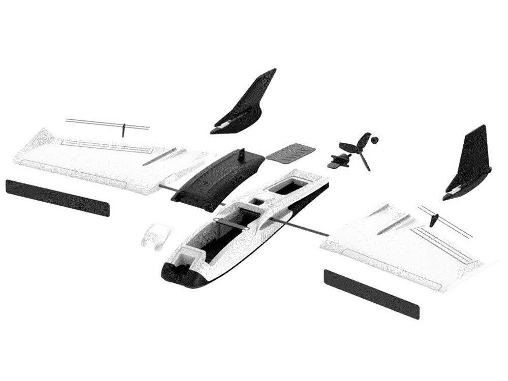 SonicModell - ZOHD Dart 250G - Micro FPV Wing, Spw 570mm, PNP-Bausatz – Bild 4
