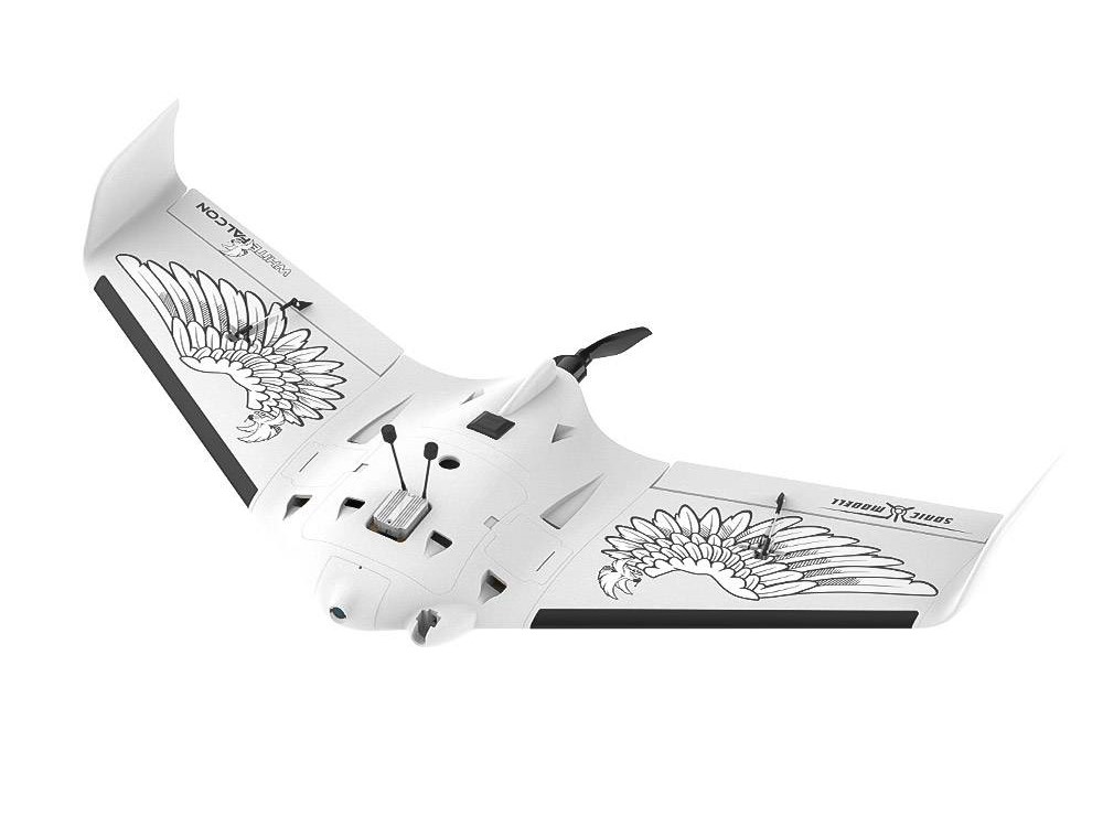 SonicModell - AR Wing Pro White Falcon, Spw 1000mm, PNP-Bausatz – Bild 2
