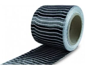 Carbonband unidirektional, 125gr/m2, Breit 25mm, Lang 10m