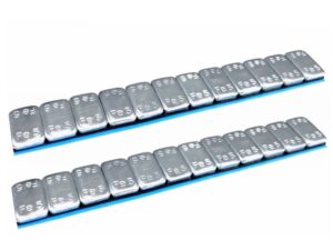 Klebegewichte /Auswuchtgewichte, Eisen verzinkt, 24x 5gr / Set 2x12 Stück