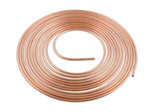 Kupferrohr weich, leicht biegbar, für Hydraulikleitungen 4x3mm - 1 Meter