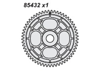 Hauptzahnrad (Spur Gear 57T) zu BAJA (85432) 1Stk.