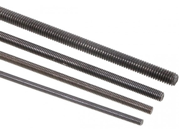 Schubstangen / Gewindestangen M5x500mm, Edelstahl, 2 Stück