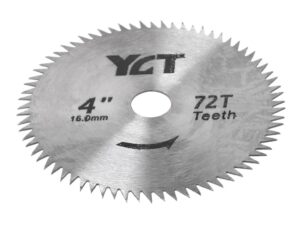Kreissägeblatt 72 Zähne - 110mm zu Mini-Tischkreissäge / Tischsäge
