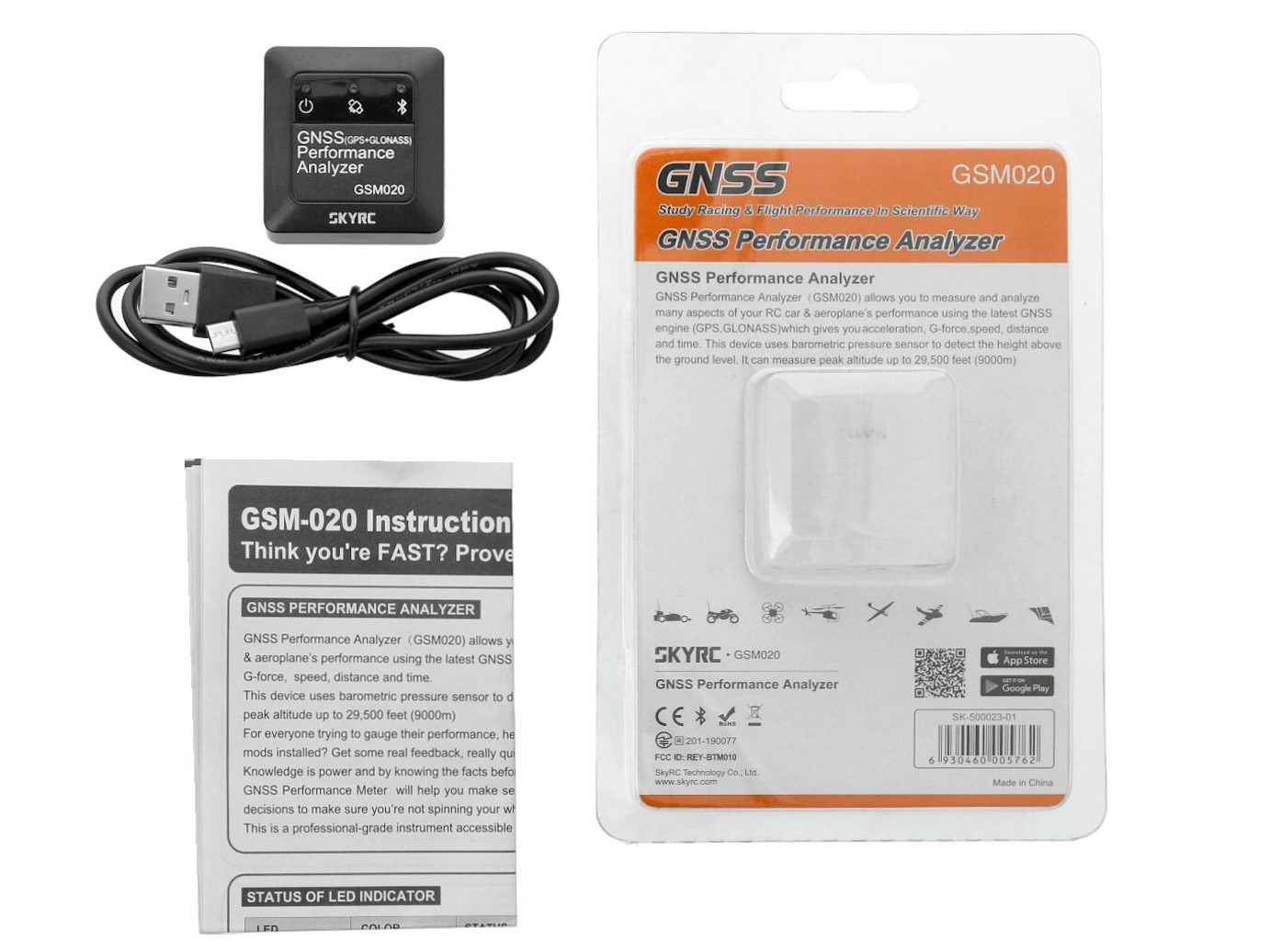 SkyRC Tacho GPS Geschwindigkeits -/ Höhen Messgerät - GSM020 – Bild 3
