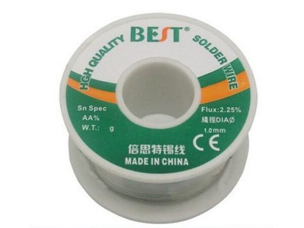 Lötzinn Lötdraht 0.4mm 100gr S-Pb60Sn40, 2.25% Flussmittel