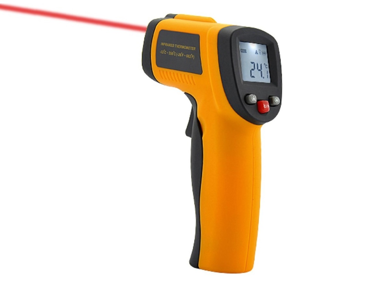 digitales Infrarot-Thermometer, -50 Grad C bis 420 Grad C