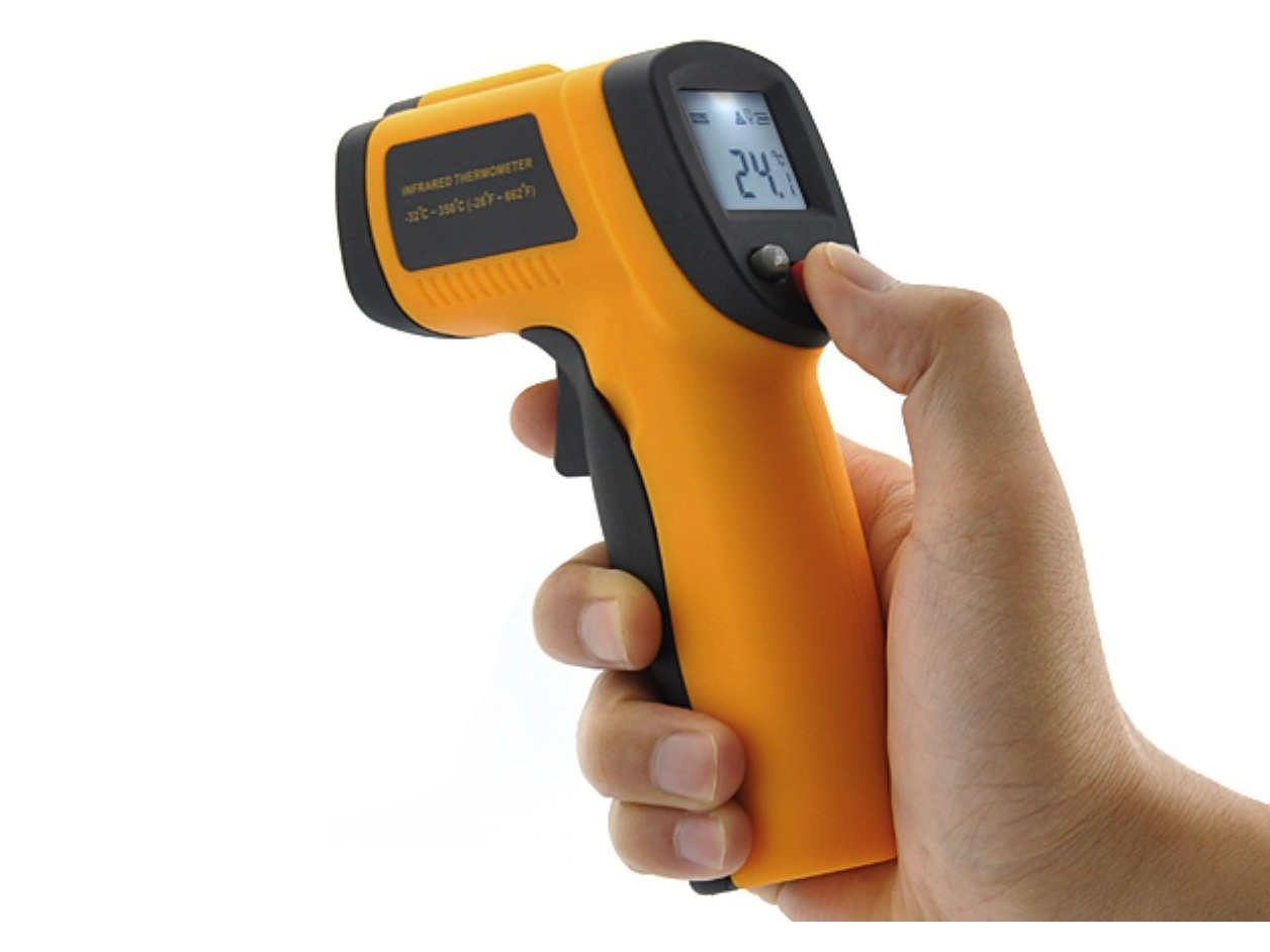 digitales Infrarot-Thermometer, -50 Grad C bis 420 Grad C – Bild 3
