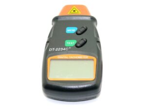 Laser-Drehzahlmesser, digitales Tachometer, Messgerät 2.5 - 99 999 U/min