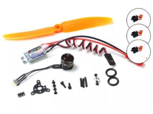 COMBO Brushless Motor MC1108-3300KV mit Regler und Propeller - DW-Hobby