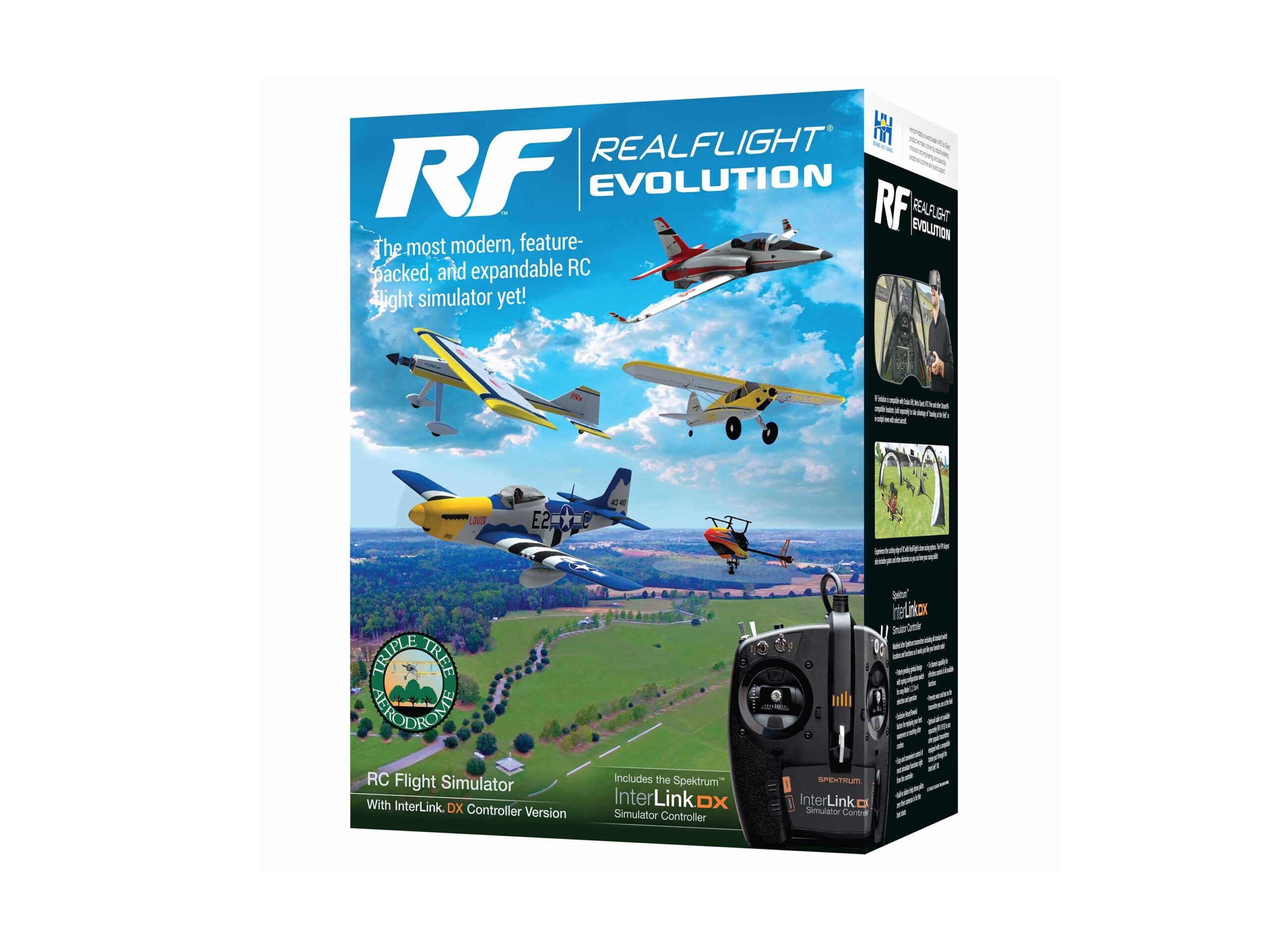 RealFlight Evolution RC Flight Simulator mit Interlink DX Controller - RFL2000 – Bild 2