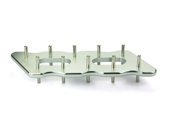 Motor-Ritzelhalter für 540er Motor Ritzel - aluminium - silber