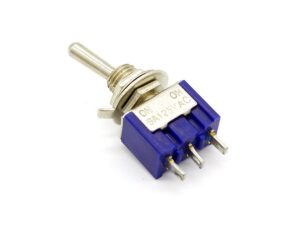 Schalter 3-Positionen, 3-fach Positionsschalter - kurz - 6A