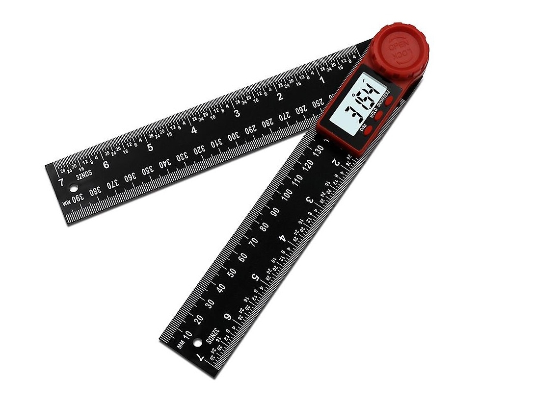 Digitaler Winkelmesser / Rudereinstelllehre für Flugmodelle - 20cm – Bild 2