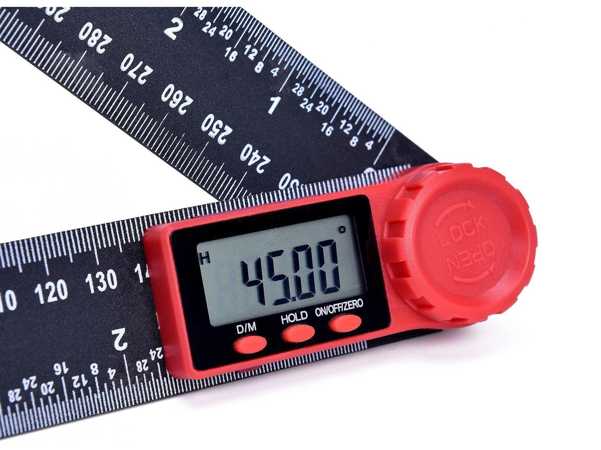 Digitaler Winkelmesser / Rudereinstelllehre für Flugmodelle - 20cm – Bild 3
