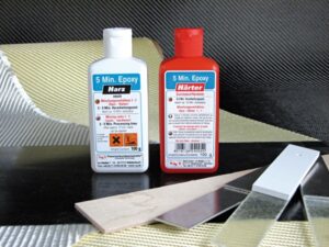 R&G 5-Minuten Epoxydharz-Kleber Leim 2x100g SCS