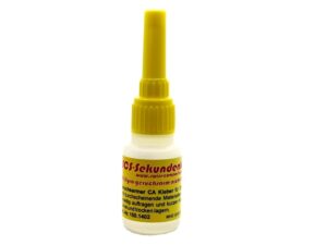 SCS Sekundenkleber gelb Styropor 20g