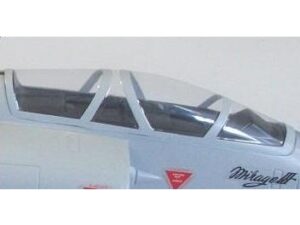 Kabinenhaube / Cockpit zu Impeller Jet Mirage im Swiss-Design, FlyFly