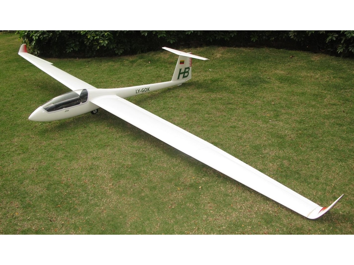 Segelflieger / Glider LS8, Spw 4000mm, ARF-Set, FlyFly – Bild 2