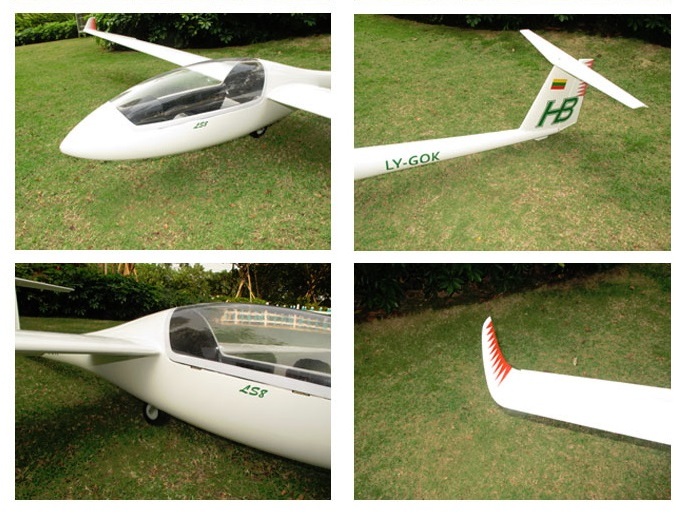 Segelflieger / Glider LS8, Spw 4000mm, ARF-Set, FlyFly – Bild 6