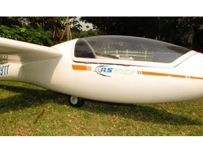 Kabinenhaube zu ASW-15, Spw 4000mm, FlyFly