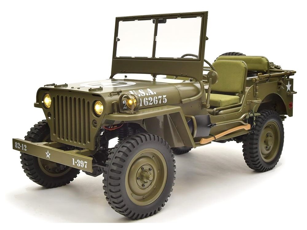 Willys Jeep Rochobby 1941 MB Scaler 1:6 4WD - A-RTR-Set
