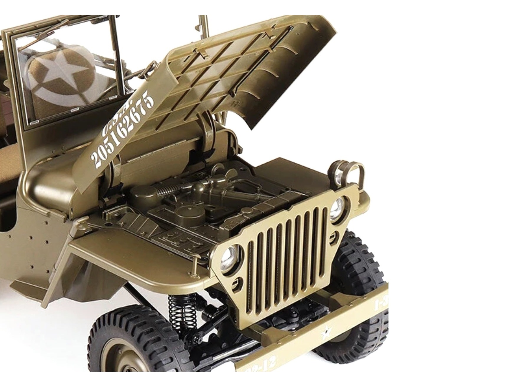 Willys Jeep Rochobby 1941 MB Scaler 1:6 4WD - A-RTR-Set – Bild 3