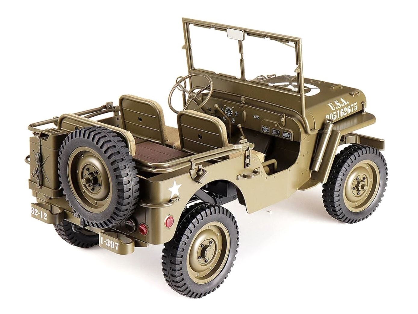 Willys Jeep Rochobby 1941 MB Scaler 1:6 4WD - A-RTR-Set – Bild 4