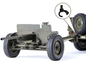 37-mm-Geschütz M3 / Anti-Tank Gun zu Willys Jeep 1:6 Rochobby 1941 MB Scaler