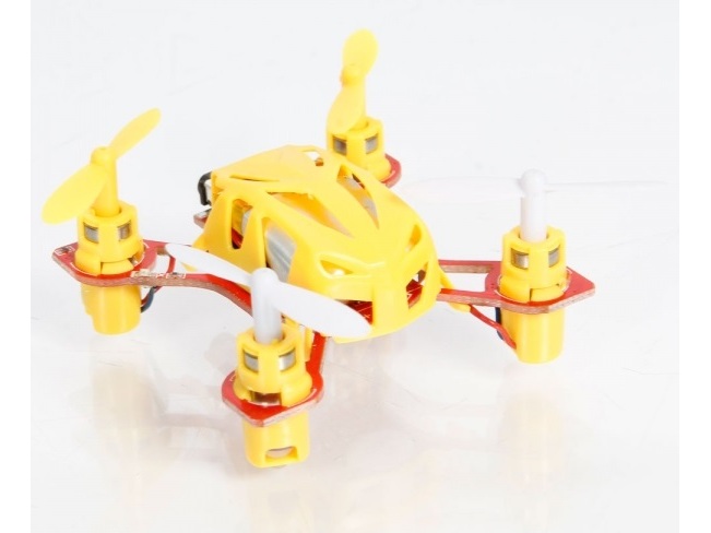 Quadrocopter Nano Quad V272, RTF-Set in gelb – Bild 2